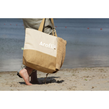 Logotrade mainostuote tuotekuva: Cancun Beachbag luomupuuvilla (320 g/m²)