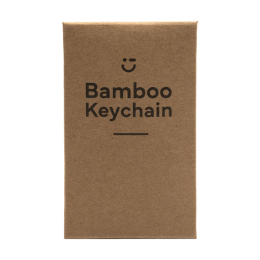 Logo trade mainoslahja ja liikelahja tuotekuva: Casa bambu avaimenperä