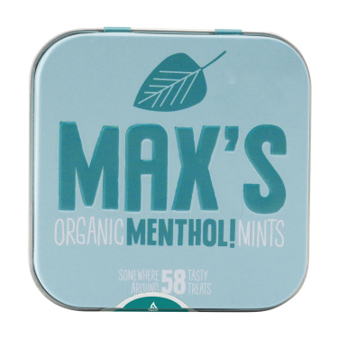 Logotrade mainoslahja tuotekuva: Max's Mints Organic Menthol Mints