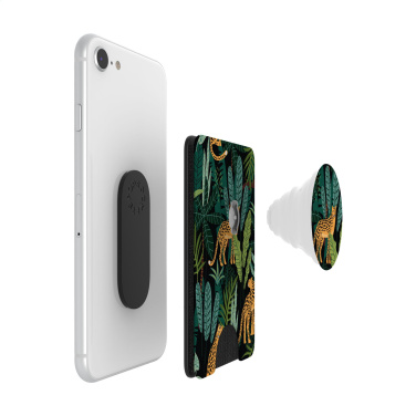 Logotrade liikelahjat mainoslahjat tuotekuva: PopSockets® PopWallet+ korttiteline PopGripillä