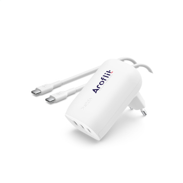 Logo trade liikelahja mainoslahja tuotekuva: Belkin BoostCharge 3-porttinen seinälaturi