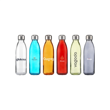 Logo trade liikelahja mainoslahja tuotekuva: Topflask Glass 650 ml juomapullo