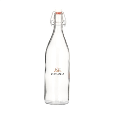 Logotrade liikelahjat mainoslahjat tuotekuva: Vidrio Bottle 1 L vesipullo