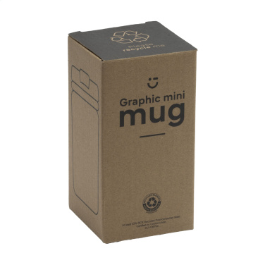 Logo trade liikelahjat tuotekuva: Graafinen Mini Muki RCS kierrätetystä teräksestä 250 ml lämpökuppi
