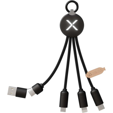 Logotrade liikelahjat kuva: SCX.design C14 15 W:n 5-in-1-latauskaapeli