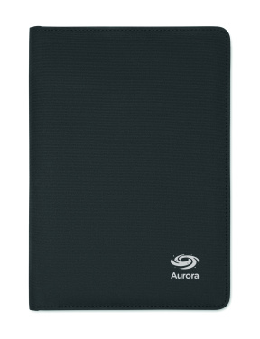 Logotrade mainoslahja tuotekuva: A5 portfolio 300D RPET