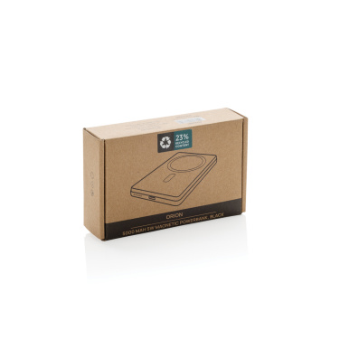Logotrade liikelahja mainoslahja kuva: Orion RCS alumiini 5000 mah 5W magneettinen virtalähde