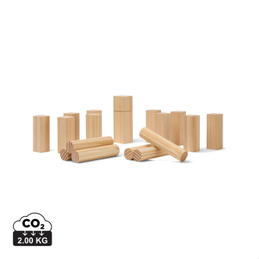 Logotrade liikelahja mainoslahja kuva: VINGA Kubb-minikeilapeli