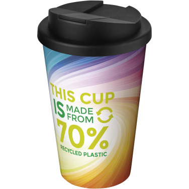 Logo trade mainostuote kuva: Brite-Americano® Eco 350 ml:n läikyttämätön eristetty kahvimuki