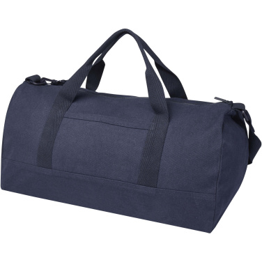 Logotrade mainoslahja ja liikelahja kuva: Porter 500 g/m²:nAware™ kierrätetty duffelilaukku 50 l