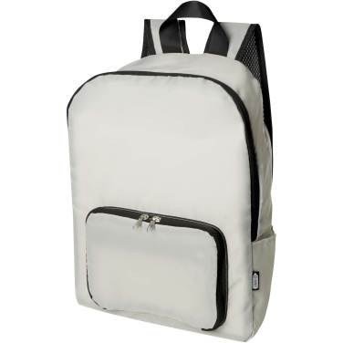 Logotrade mainostuote tuotekuva: EcoFold laskostuva RPET-reppu 15 l
