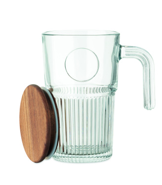 Logo trade liikelahja kuva: Lasimuki 450ml