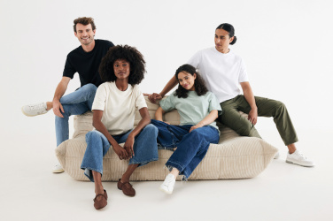 Logotrade mainostuote tuotekuva: IQONIQ Nikko -painavampi t-paita, kierrätyspuuvilla