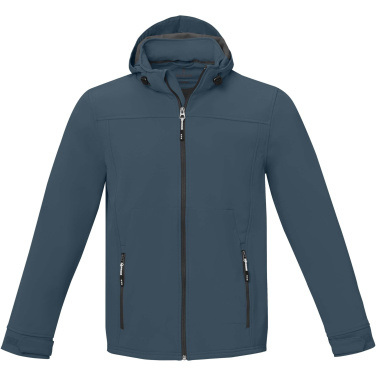 Logotrade mainostuote tuotekuva: Langley miesten softshelltakki