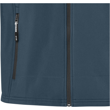 Logotrade mainostuote tuotekuva: Langley miesten softshelltakki