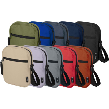 Logotrade mainostuote tuotekuva: Byron GRS-kierrätetystä materiaalista valmistettu crossbody-laukku 2 l