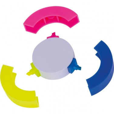 Logo trade mainoslahja ja liikelahja tuotekuva: 3-in-1 korostuskynä ANDORRA