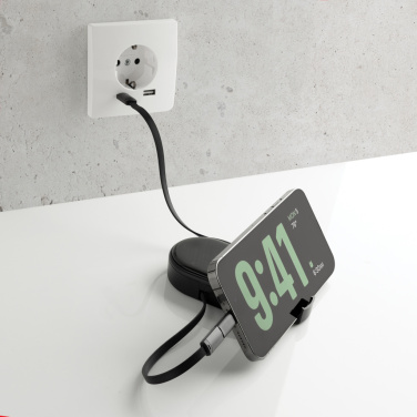 Logotrade mainoslahja tuotekuva: Chargevix RCS -kierrätysmuovinen 60 W lataussetti