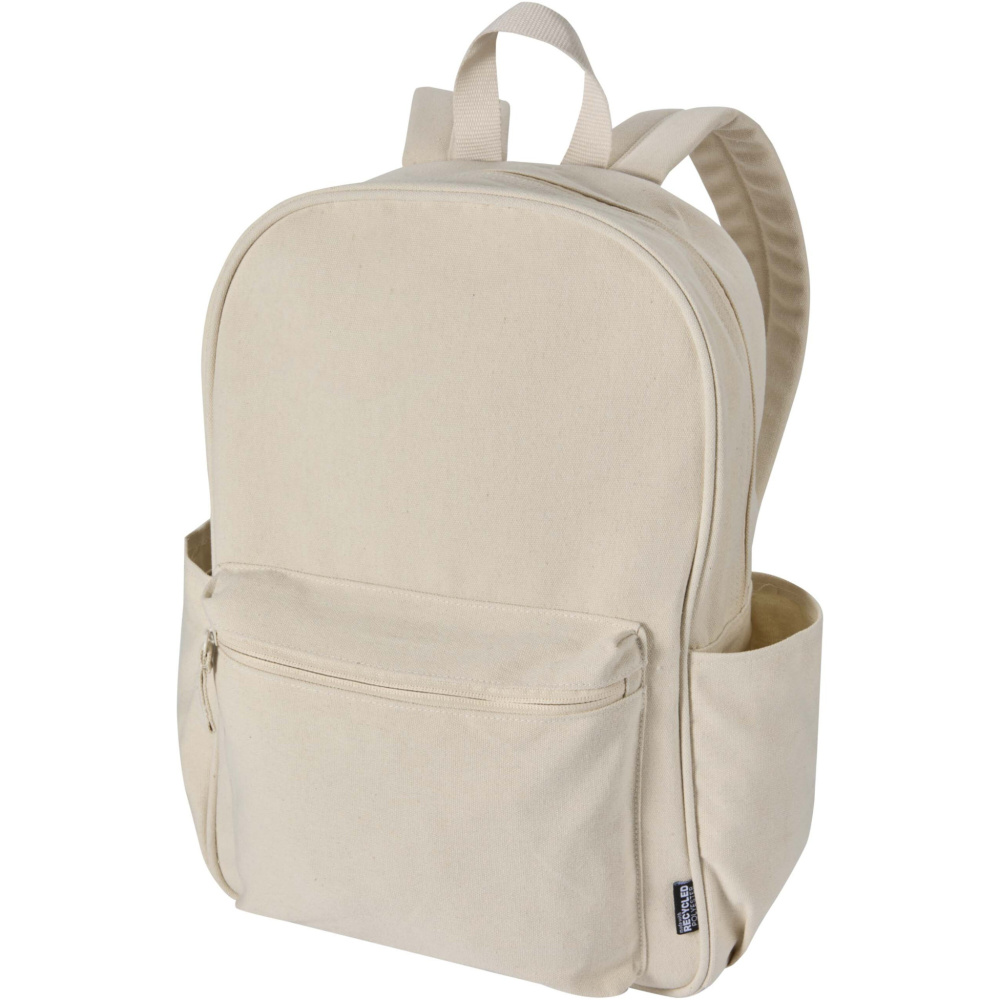 Logotrade liikelahjat kuva: Recanvas 15,6" GRS-kierrätetty kaupunkireppu, 16 L