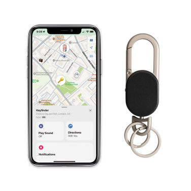 Logotrade liikelahja mainoslahja kuva: Keyfinder Dual -avaimenperä paikannuksella