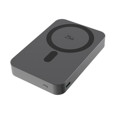 Logotrade liikelahja tuotekuva: Quantum ultra-nopea 10 000 mAh magneettinen 25 W powerbank.