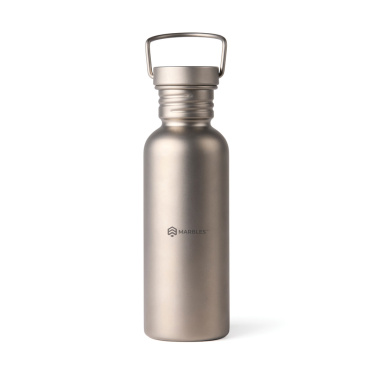 Logo trade liikelahjat mainoslahjat kuva: Nordic Drift Trail -ultrakevyt titaanijuomapullo 600 ml