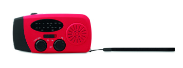 Logotrade mainoslahja tuotekuva: Radio SOS LED-taskulampulla