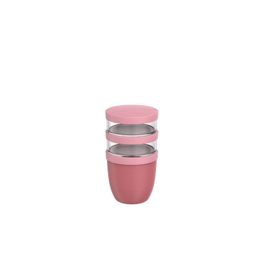 Logotrade mainoslahjat ja liikelahjat tuotekuva: Mepal Ellipse kolmiosainen 500 ml:n + 2 x 200 ml:n eristetty lounasrasia