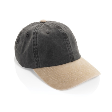 Logotrade mainostuote tuotekuva: BEAU AWARE™ -puuvillatwill-lippalakki, 6-osainen, 270 g/m²