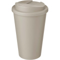 Americano® POP 350 ml eristetty muki, jossa on läikkymissuojattu kansi, Hiekkakivi