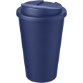 Americano® POP 350 ml eristetty muki, jossa on läikkymissuojattu kansi, Sininen