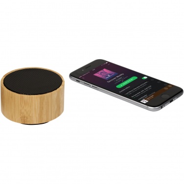 Logotrade firminės dovanos nuotrauka: „Cosmos“ bambuko „Bluetooth®“ garsiakalbis
