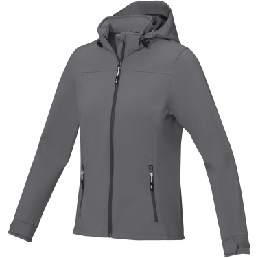 Logotrade verslo dovanos nuotrauka: Langley moteriška softshell striukė