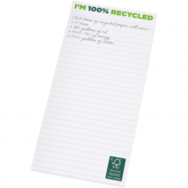 Logotrade firminės dovanos nuotrauka: Desk-Mate® 1/3 A4 formato perdirbtas bloknotas