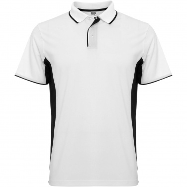 Logotrade dovana nuotrauka: Montmelo unisex sportinis polo trumpomis rankovėmis