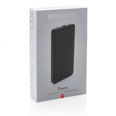 Logotrade reklaminiai produktai nuotrauka: „Tusca“ 10 000 mAh PU maitinimo blokas