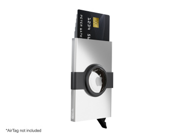 Logotrade reklaminės dovanos nuotrauka: RFID kreditinės kortelės dėklas su "AirTag" laikikliu 2163108