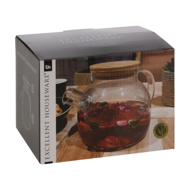 Logotrade reklaminiai produktai nuotrauka: Teatime Glass Arbatinukas