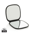„Reflecta RCS“ perdirbto plastiko makiažo veidrodėlis, juoda
