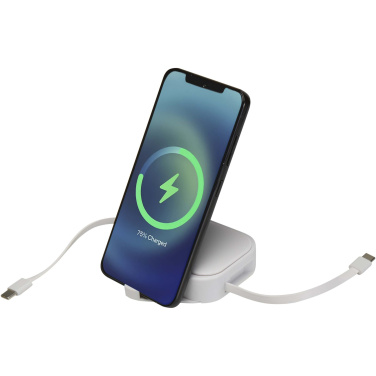 Logotrade reklaminiai produktai nuotrauka: „Gloas“ 5 viename perdirbto ištraukiamo duomenų sinchronizavimo ir 100 W greito įkrovimo laidas su išmaniojo telefono įrankių rinkiniu