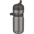 Mepal 600 ml sportinis butelis su atlenkiamu dangteliu, Vientisa juoda