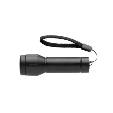 Logotrade dovana nuotrauka: „Flara RSC“ perdirbto plastiko USB įkraunamas žibintuvėlis