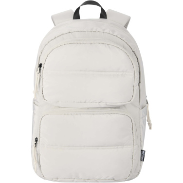 Logotrade reklaminės dovanos nuotrauka: „Puffer 15.6“ GRS perdirbto nešiojamojo kompiuterio kuprinė, 18 l
