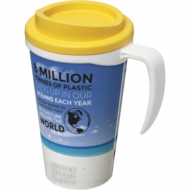 Logotrade korporatīvās dāvanas foto: Brite-Americano® grande 350 ml izolēta krūze