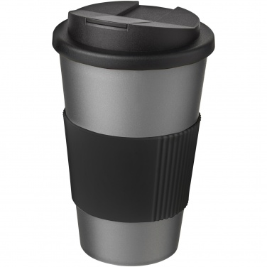 Logotrade korporatīvās dāvanas foto: Americano® 350 ml trauks ar satvērienu un pret izšļakstīšanos izturīgu vāku