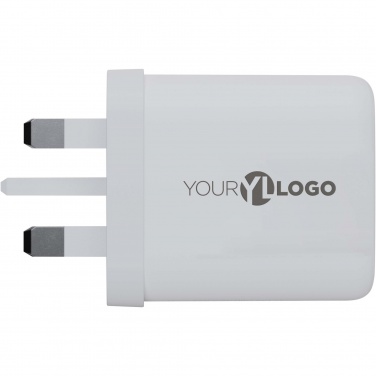 Logotrade Ideja dāvanas foto: Xtorm XEC067G GaN² Ultra 67W sienas lādētājs - Lielbritānijas spraudnis