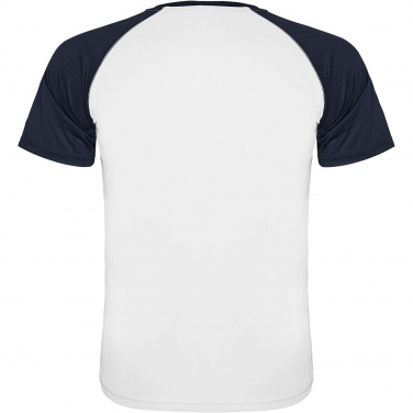 Logotrade biznesa dāvanas foto: Indianapolisas unisex sporta t-krekls ar īsām piedurknēm
