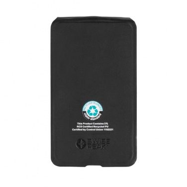 Logotrade logo dāvanas foto: Swiss Peak RCS rPU 15W 3-in-1 magnētiskais bezvadu lādētājs