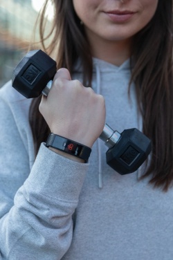 Logotrade biznesa dāvanas foto: RCS pārstrādāts TPU Sense Fit ar sirdsdarbības monitoru