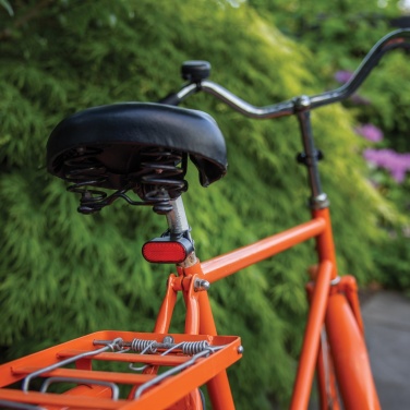 Logotrade biznesa dāvanas foto: Lumino RCS otrreizēji pārstrādāta plastmasas USB atkārtoti uzlādējams velosipēda lukturu komplekts